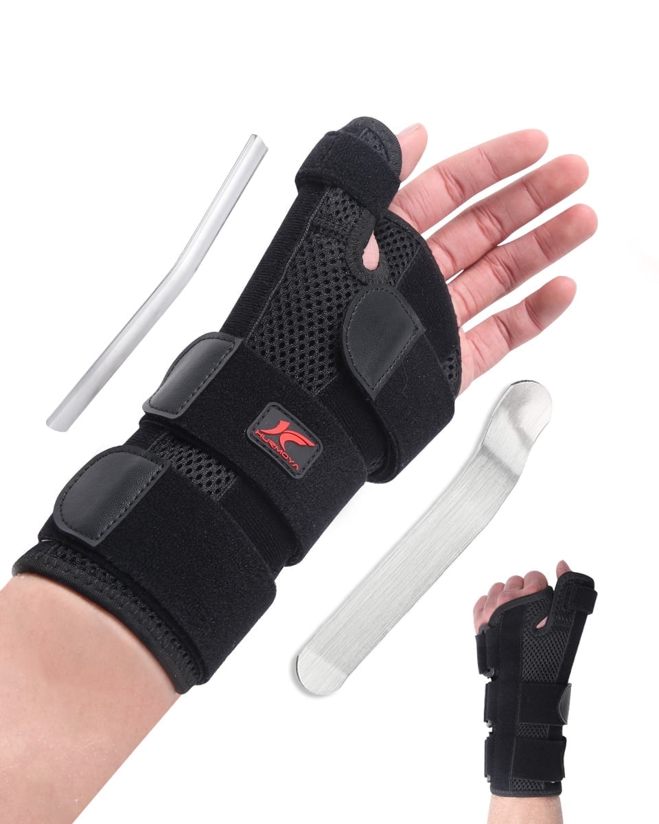 Hurmoya, Wrist Brace with Thumb Spica, Model Medium, Left Hand Support ...