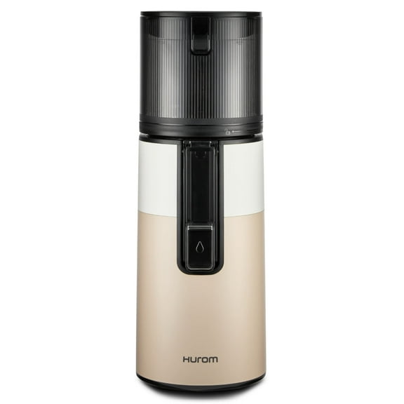 Hurom Cold Press Juicer Machine, H400 Easy Clean Slow Juicer (Two Tone Oat)