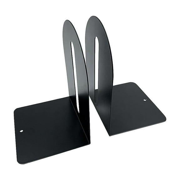 Huron 5.5 Steel Bookends Black Pair HASZ0089