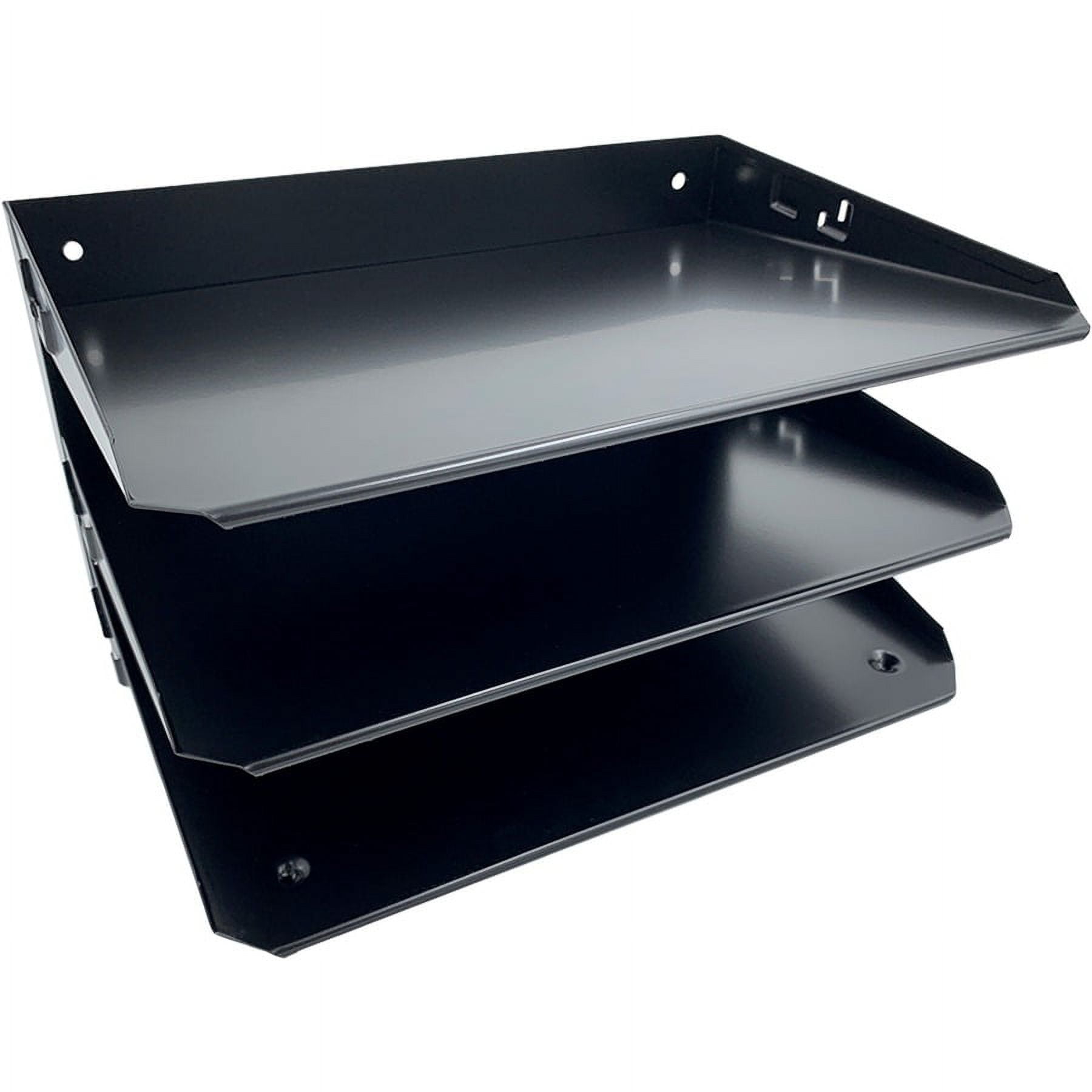 Huron Horizontal Slots Desk Organizer - 5 Compartment(s) - Horizontal - 12 Huron Horizontal Slots Desk Organizer - 5 Compartment(s) - Horizontal - 12