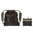 thumbnail image 1 of Huron Hustler Folding Drawstring Backpack Black, 1 of 1