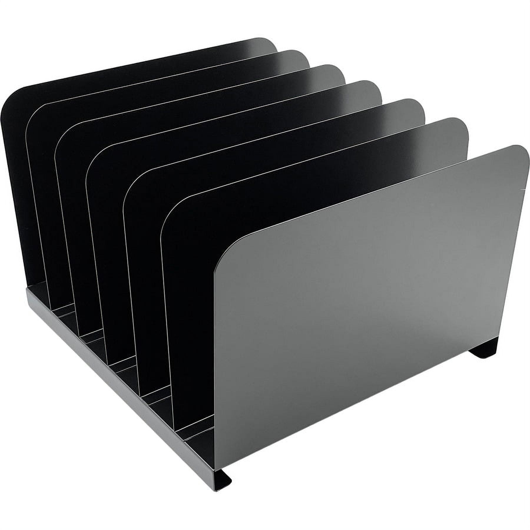 Huron Horizontal Slots Desk Organizer - 7 Compartment(s) - Horizontal - 15 Huron Horizontal Slots Desk Organizer - 7 Compartment(s) - Horizontal - 15