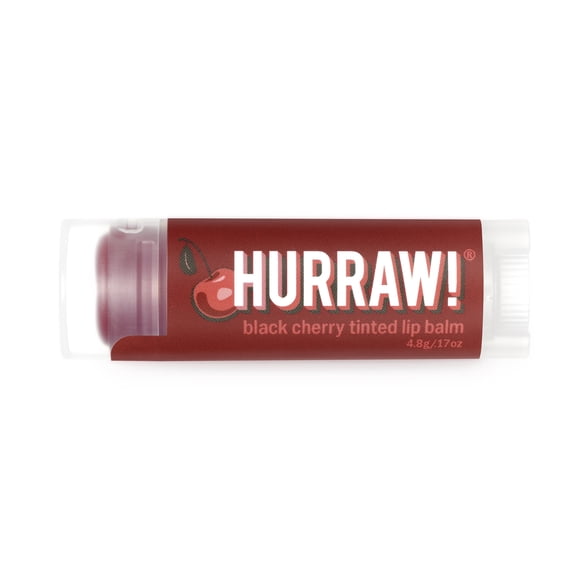 Hurraw Balm - Black Cherry - Tinted Lip Balm