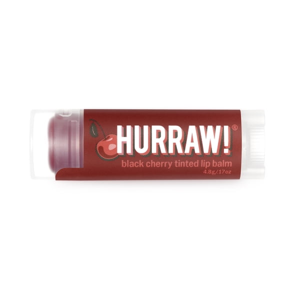 Hurraw Balm - Black Cherry - Tinted Lip Balm