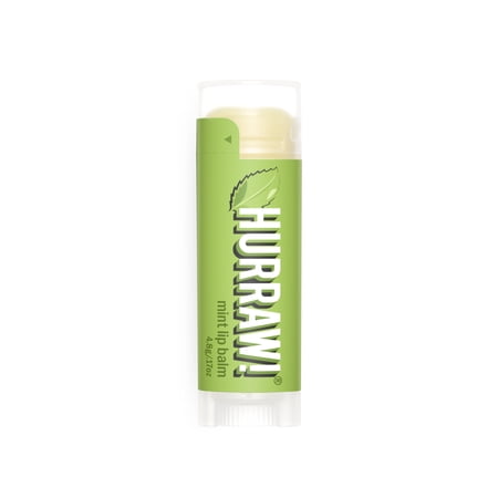 Hurraw! Mint Lip Balm: Certified 100% Natural, Organic, Vegan. Made in USA.