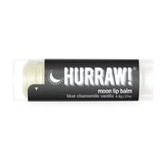 Hurraw! Moon blue chamomile, vanilla Lip Balm Certified 100% Natural, Organic, Vegan.