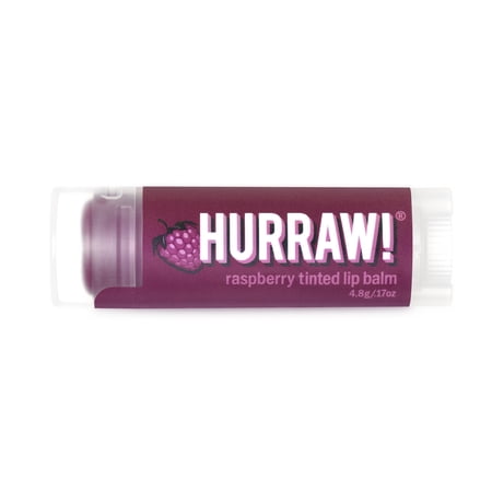Hurraw! Raspberry Tinted Lip Balm