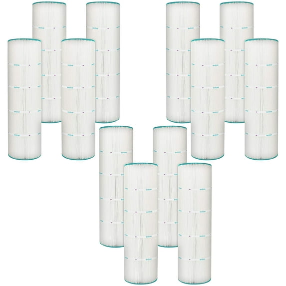 Hurricane 12 Pack HF7468-04 Advanced Pool and Spa Filter Cartridge Replacement