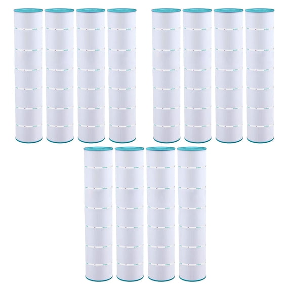 Hurricane 12 Pack HF7494-04 Advanced Pool and Spa Filter Cartridge Replacement