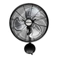 thumbnail image 1 of Hurricane 16" Pro High Velocity Oscillating Metal Wall Mount Fan with 3-Speed Cooling, 1 of 9