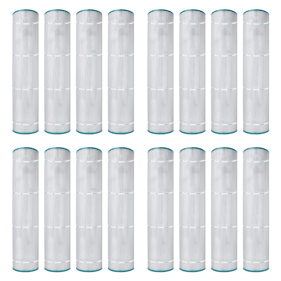 Hurricane 16 Pack HF7495-04 Advanced Pool and Spa Filter Cartridge Replacement