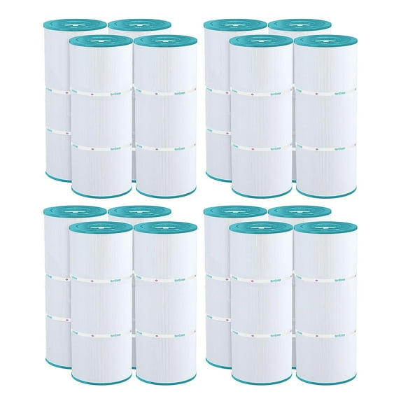 Hurricane 16 Pack Replacement Spa Filter Cartridge for Hayward SwimClearC2030