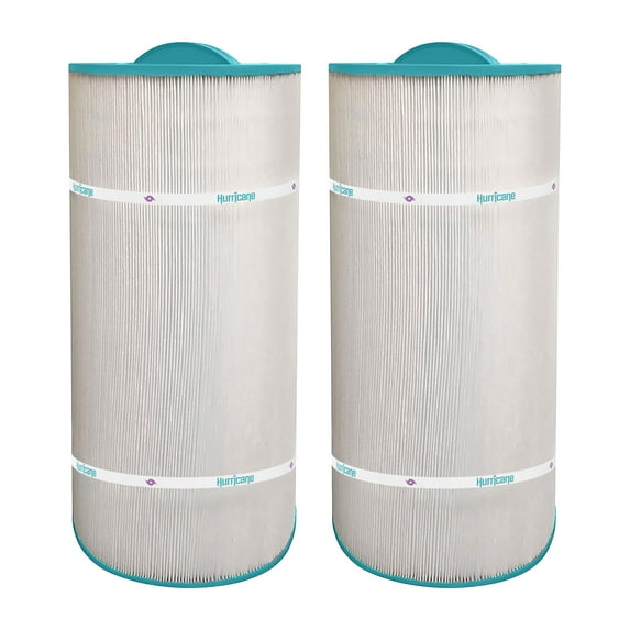 Hurricane 2 Pack Replacement Spa Filter Cartridge for Unicel C8399 and PCD100W