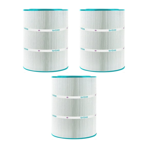 Hurricane 3 Pack HF9401-01 Advanced Pool and Spa Filter Cartridge Replacement