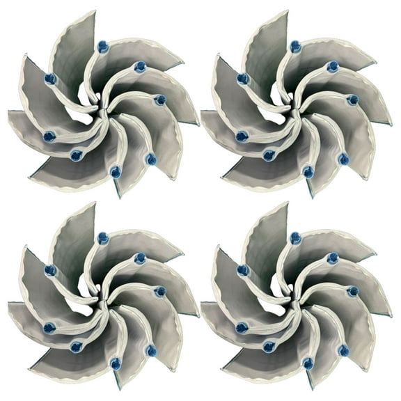 Hurricane 48 Sq ft DE Grid Filter Replacement with 7 Full Grids & 1 Partial Grid, 4 Pack