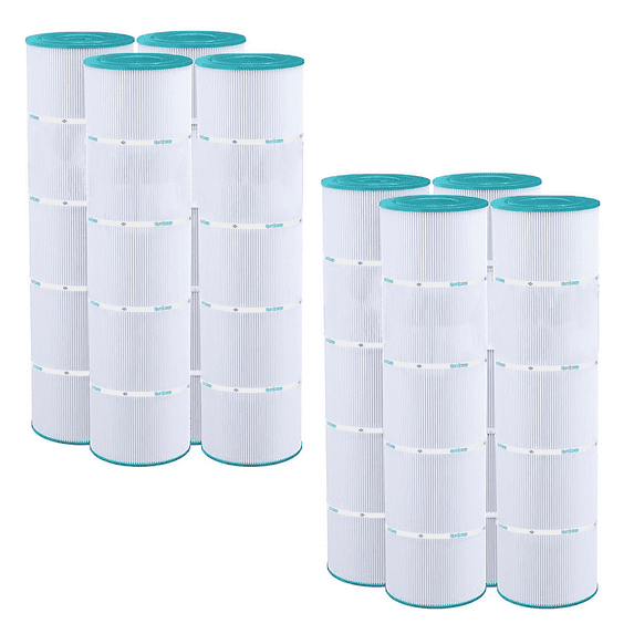 Hurricane 8 Pack HF7459-04 Advanced Pool and Spa Filter Cartridge Replacement