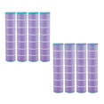thumbnail image 1 of Hurricane 8 Pack HF7494-04P Purple Platinum Pool Filter Cartridge Replacement, 1 of 7