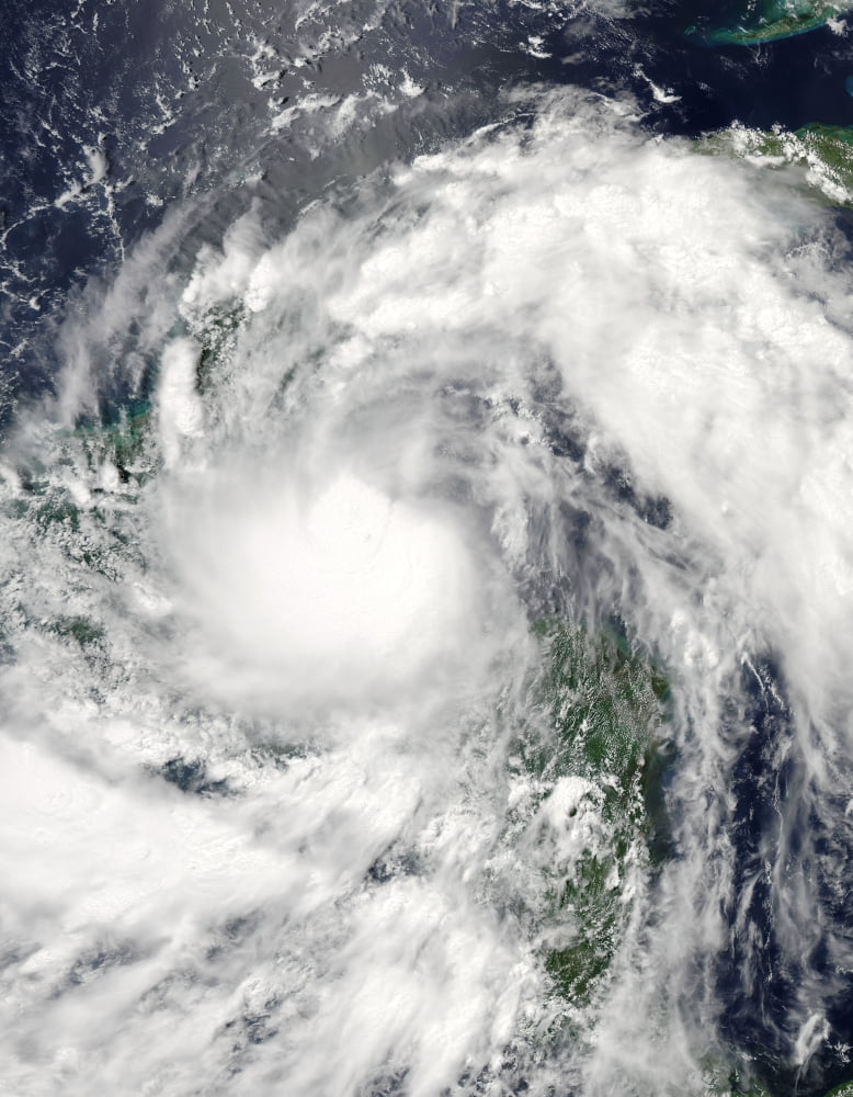 Hurricane Alex Canvas Art - Stocktrek Images (25 x 32)