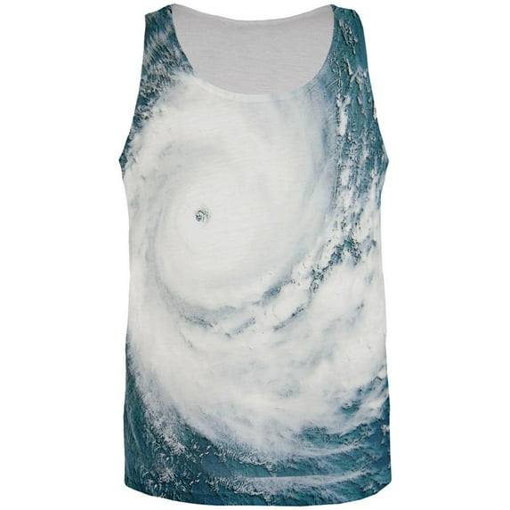 Hurricane All Over Adult Tank Top - Medium