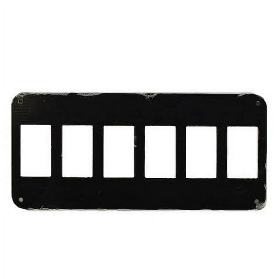 Hurricane Boat Blank Panel Switch 410426 | 2690 SunDeck 7 Inch Black