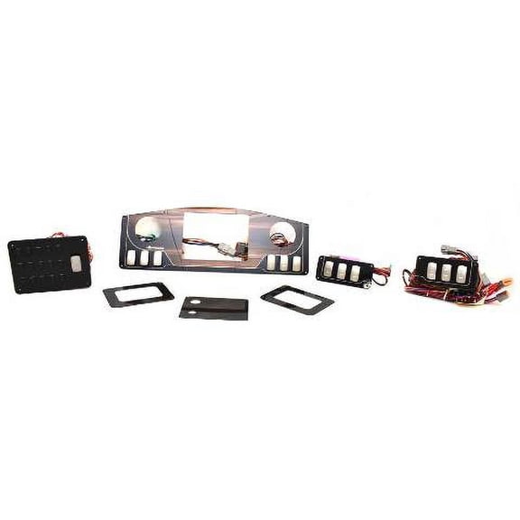 Hurricane Boat Dash Panel Kit 14906 | 2690 SD 7 Piece Woodgrain Black