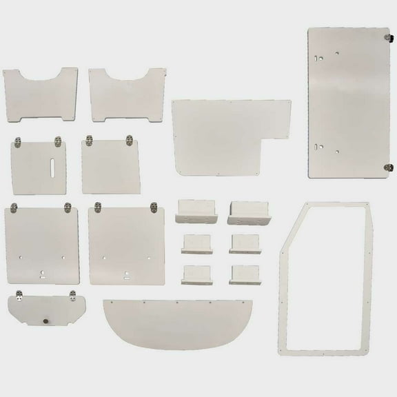 Hurricane Boat Deck Panels 416703 | CC21 White Starboard (Kit)