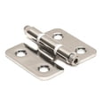 thumbnail image 1 of Hurricane Boat Hinge 170180 | 8 Gauge Polished Stainless Steel, 1 of 3