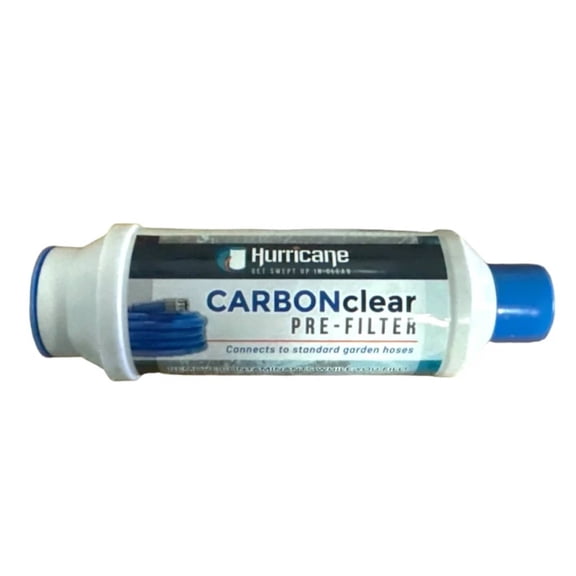 Hurricane Carbon Clear 10000 Gallon Pre Filter for Hot Tub, Pool & Pet Bath