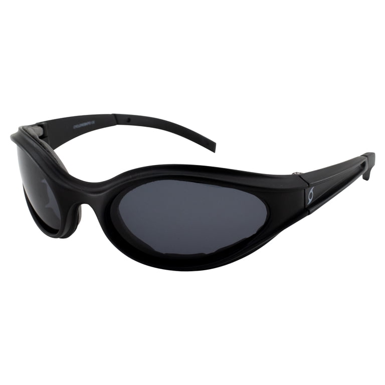 Hurricane Eyewear Cyclone Motorcycle Riding Sunglasses Black  display picture 1