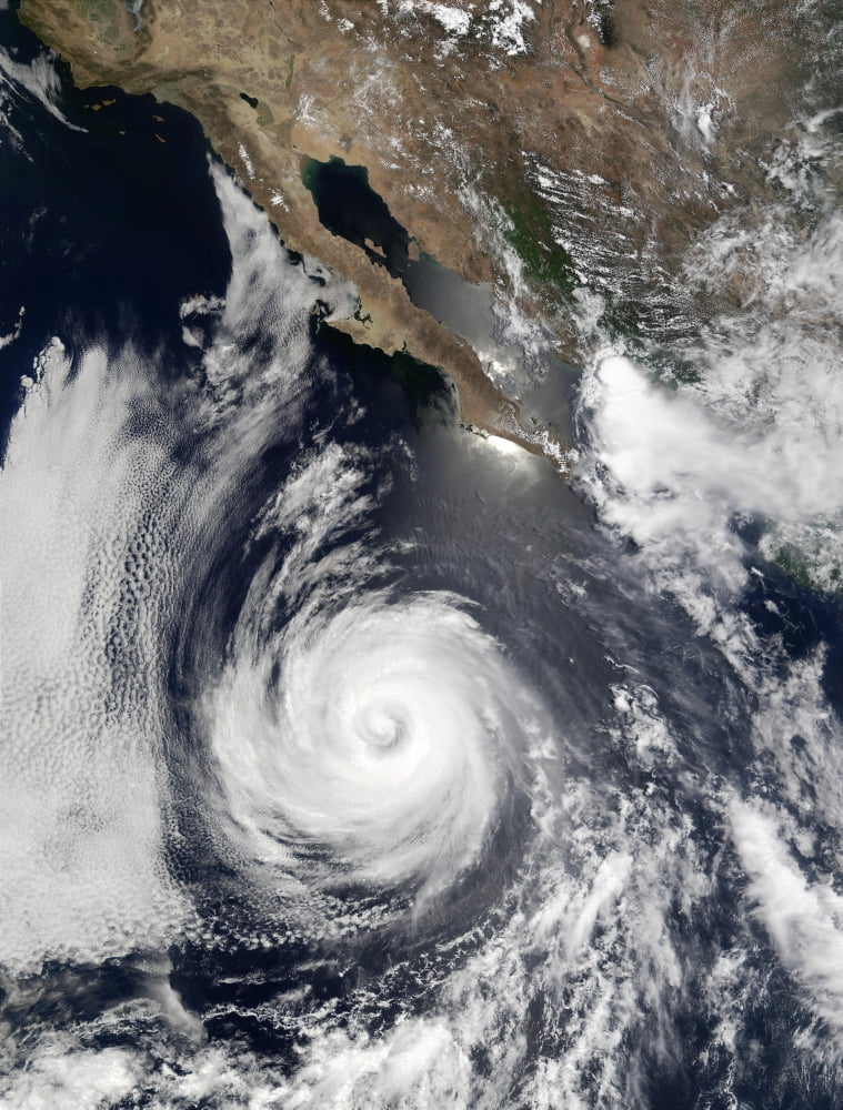 Hurricane Douglas Canvas Art - Stocktrek Images (24 x 32)