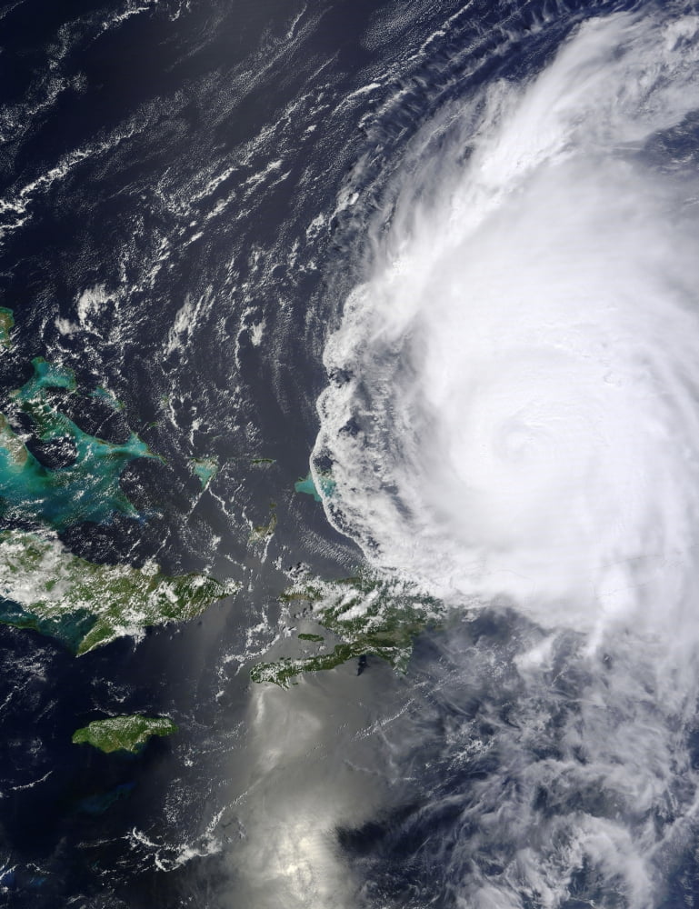 Hurricane Earl Canvas Art - Stocktrek Images (25 x 33)
