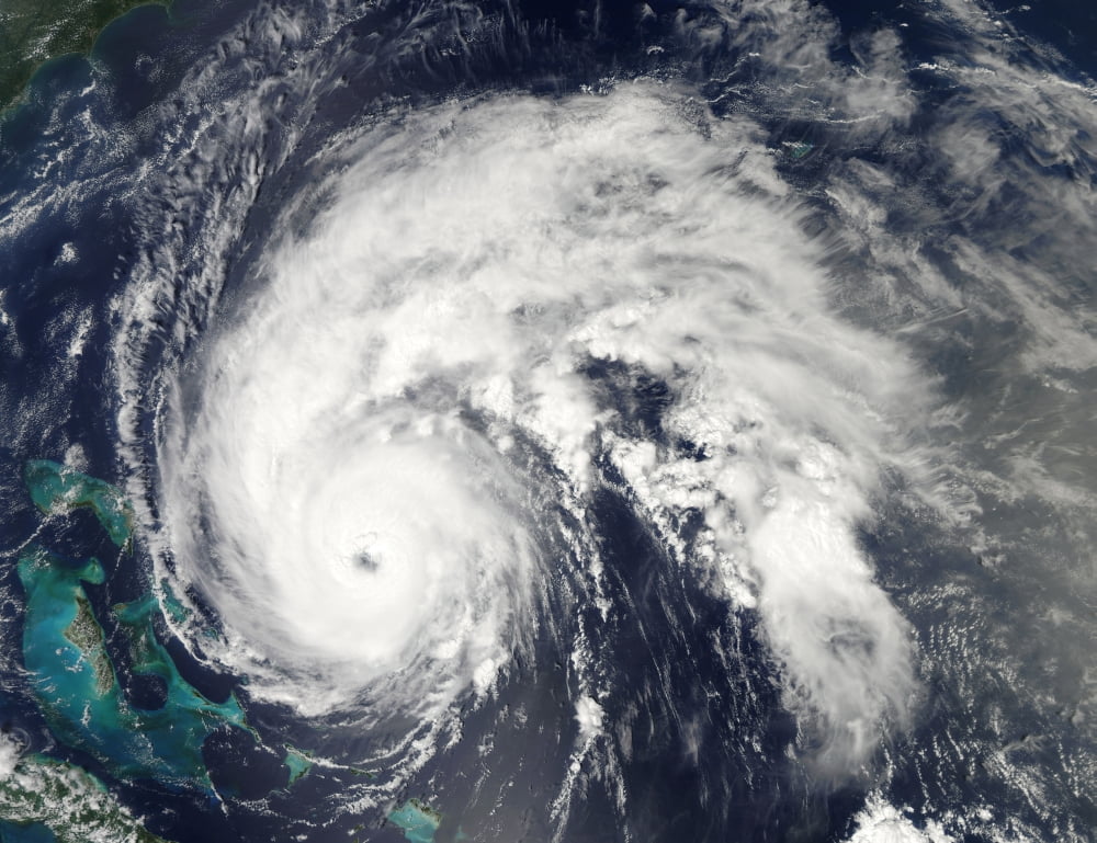 Hurricane Earl Canvas Art - Stocktrek Images (33 x 25)