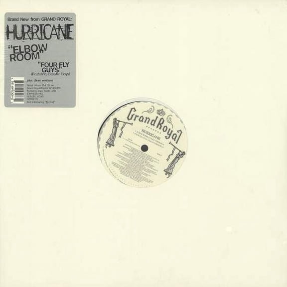 Hurricane - Elbow Room / Four Fly Guys - 12"