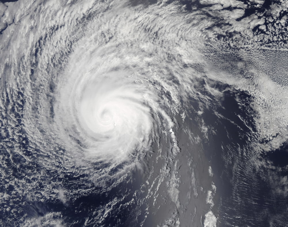 Hurricane Felicia Canvas Art - Stocktrek Images (32 x 26)