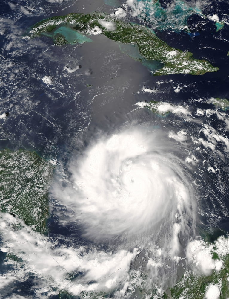 Hurricane Felix Canvas Art - Stocktrek Images (25 x 32)