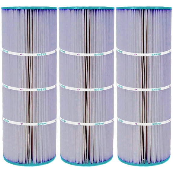 Hurricane Filters 3 Pack HF7656-01P Platinum Purple Spa Filter Cartridge Replacement