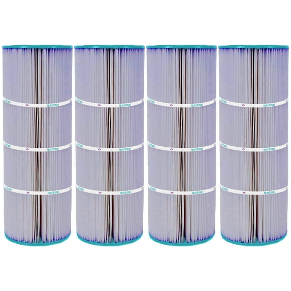 Hurricane Filters 4 Pack HF7656-01P Platinum Purple Spa Filter Cartridge Replacement