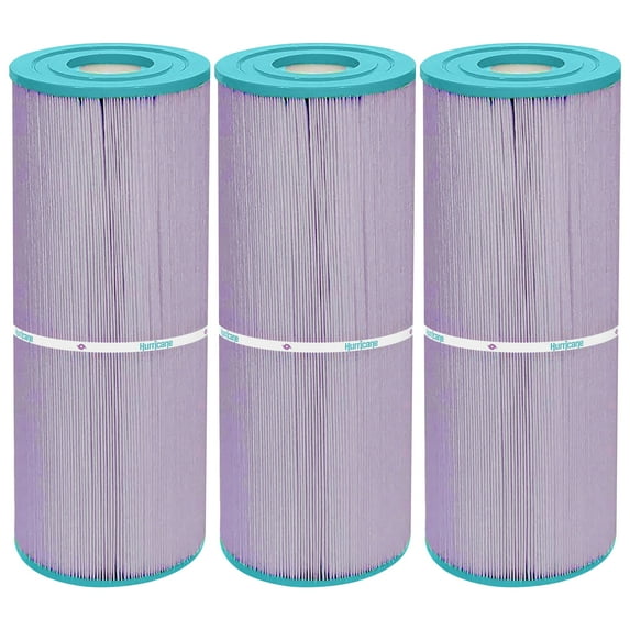 Hurricane 3 Pack HF4950-01P Platinum Purple Spa Filter Cartridge Replacement