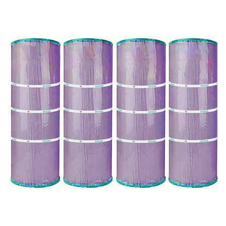 Hurricane 4 Pack HF7477-04P Platinum Purple Pool and Spa Cartridge Replacement