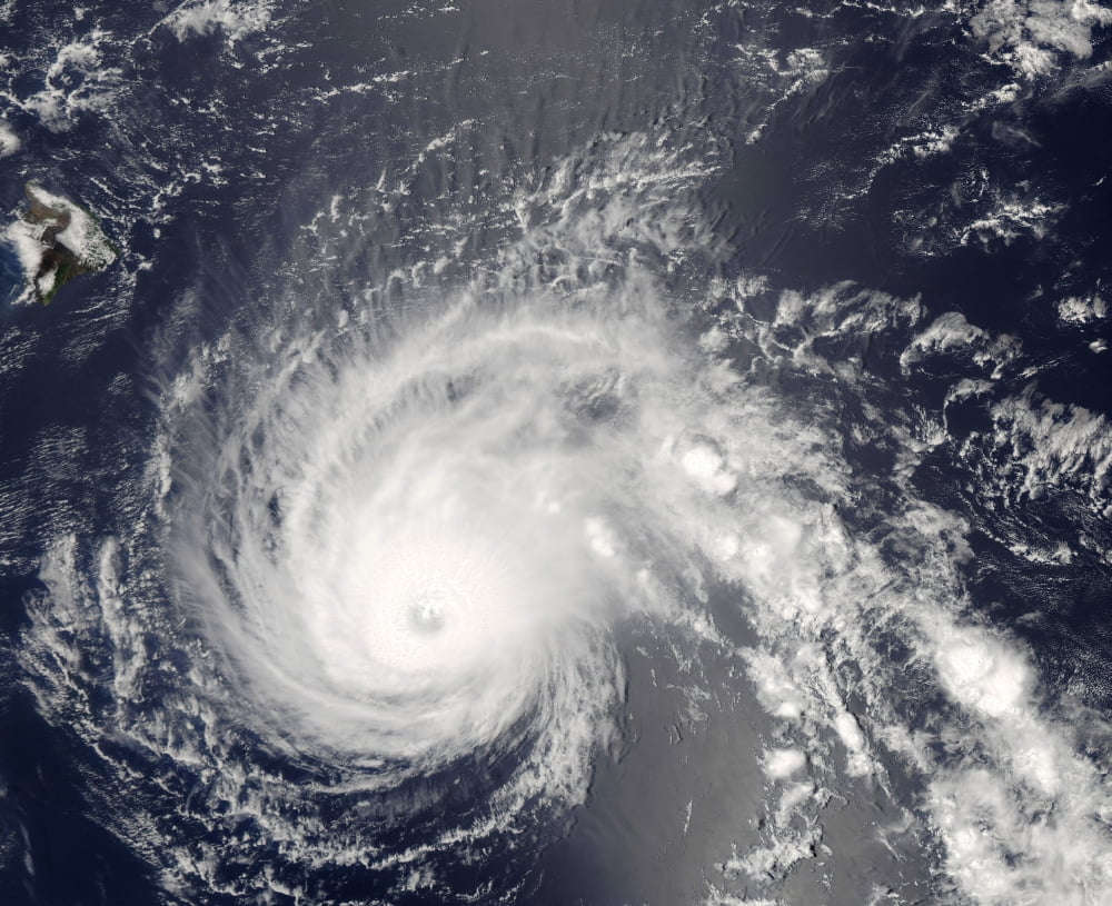 Hurricane Flossie Canvas Art - Stocktrek Images (32 x 26)