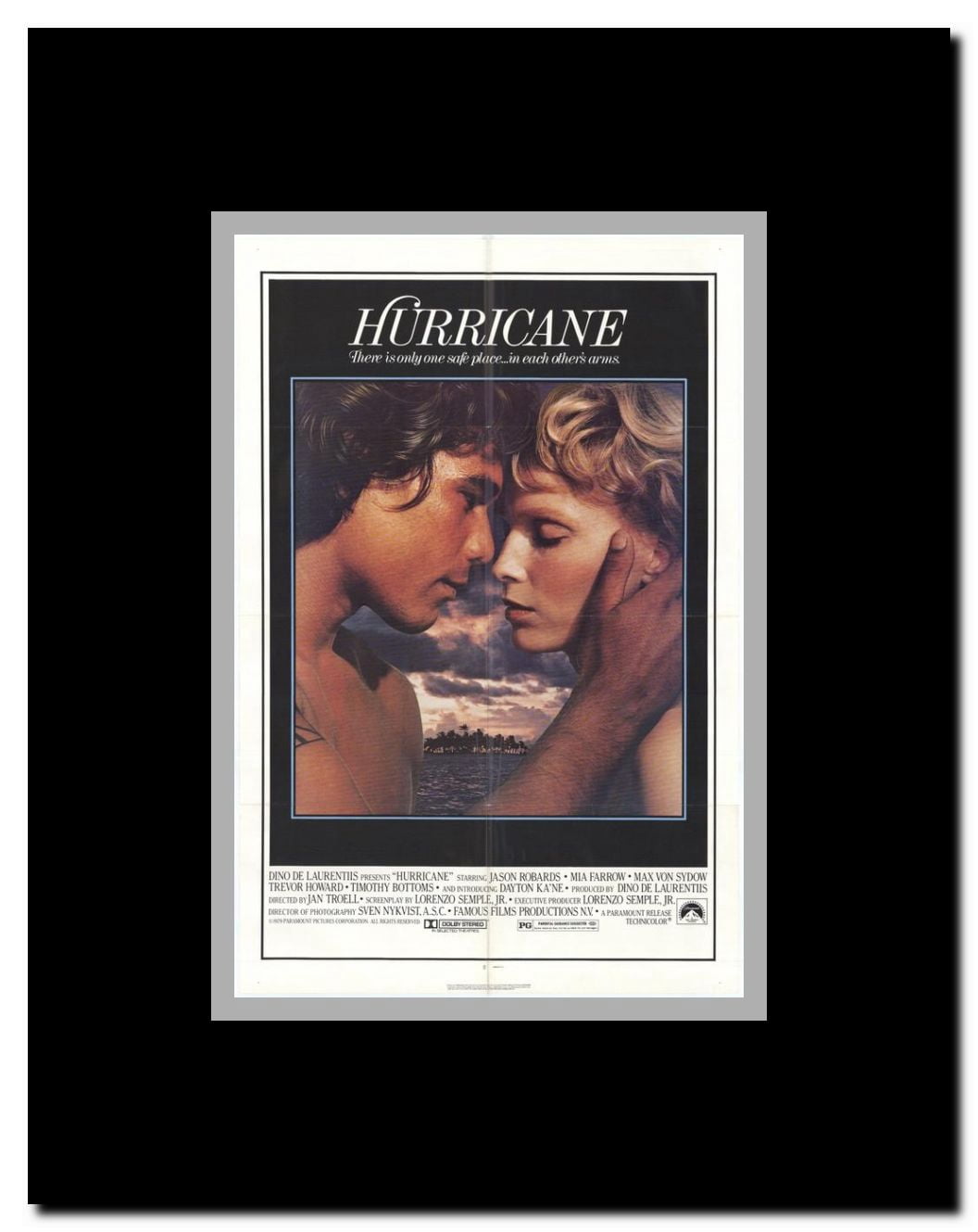 Hurricane Framed Movie Poster