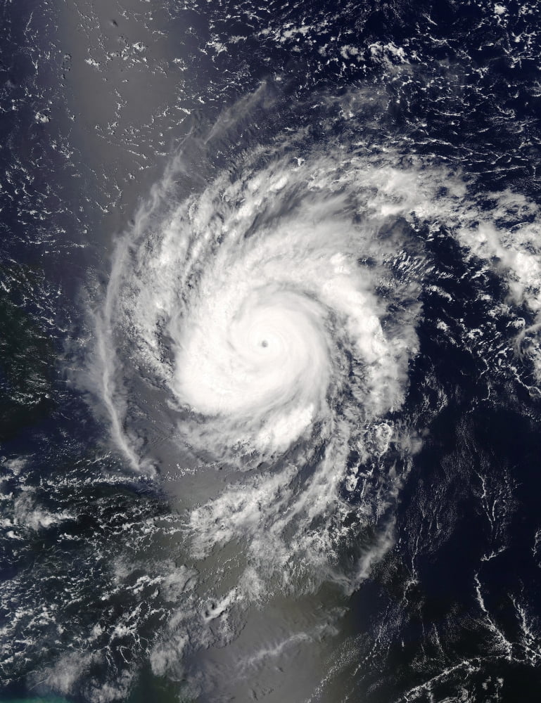 Hurricane Frances Canvas Art - Stocktrek Images (24 x 32)