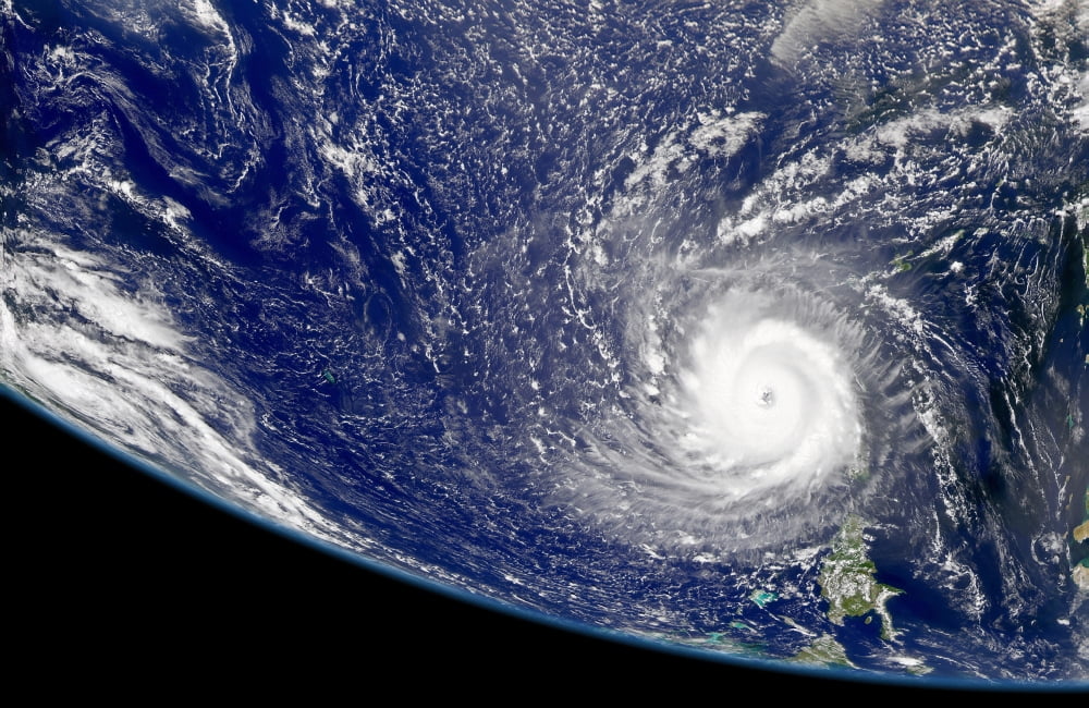 Hurricane Frances Canvas Art - Stocktrek Images (34 x 22)