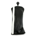 thumbnail image 1 of Hurricane Golf Racer Hybrid Headcover Black/White Synthetic Leather, 1 of 1