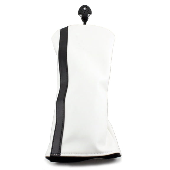 Hurricane Golf Racer Hybrid Headcover White/Black Synthetic Leather