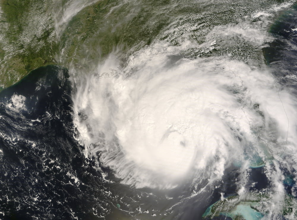 Hurricane Gustav Canvas Art - Stocktrek Images (32 x 24)