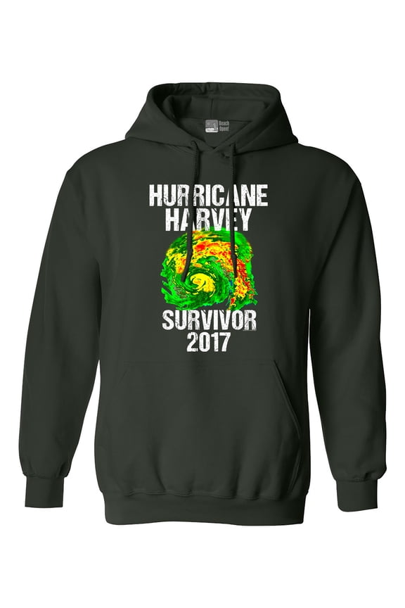 Hurricane Harvey Storm Survivor Houston Texas 2017 DT Sweatshirt Hoodie