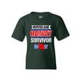 thumbnail image 1 of Hurricane Harvey Survivor Cyclone Symbol 2017 Houston Texas DT Youth Kids T-Shirt Tee, 1 of 2