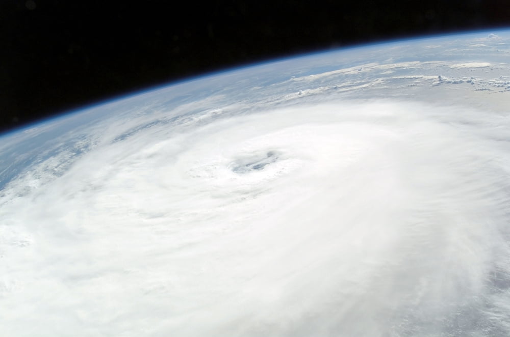 Hurricane Helene Canvas Art - Stocktrek Images (34 x 23)