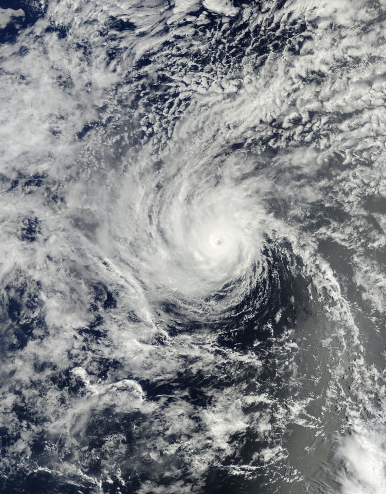 Hurricane Henriette near Hawaii Canvas Art - Stocktrek Images (25 x 32)